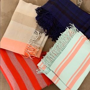 4 Large Gap Wrap Scarves